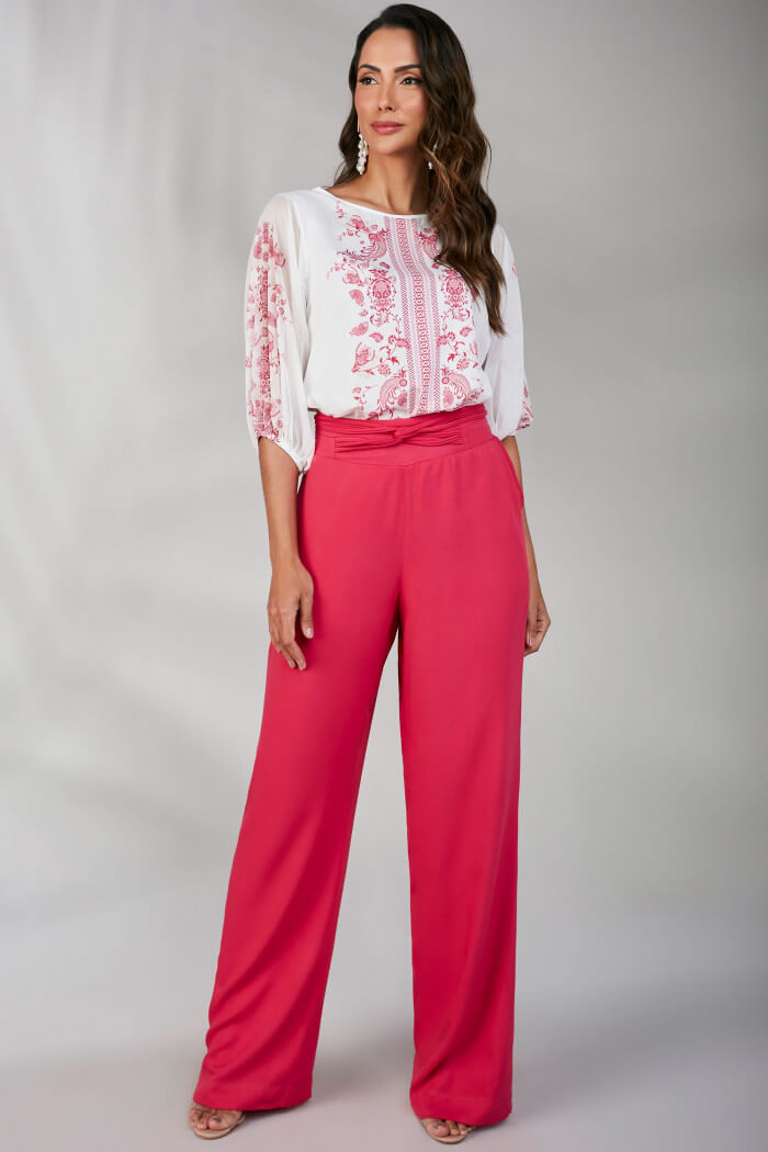 CALÇA PANTALONA MAGIA FLOR DE JAMBO MIRA VEST