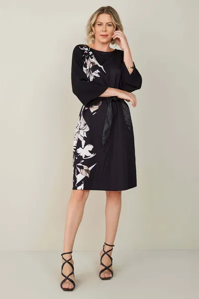 VESTIDO MANGAS 3/4 PRETO MIRA VEST