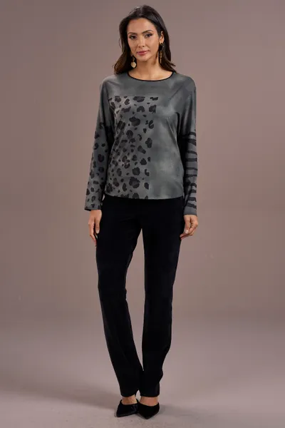 CALÇA VELUDO COTELE PRETO MIRA VEST