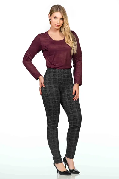 BLUSA EM SUEDE DECOTE BORDO MIRA VEST