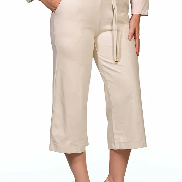 PANTACOURT COM CINTO OFF WHITE MIRA VEST