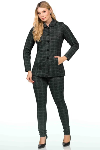 CASACO DE ALFAIATARIA COM BOLSO PRETO MIRA VEST