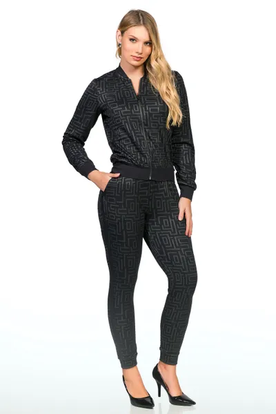 CONJUNTO DE JAQUETA E CALÇA PRETO MIRA VEST