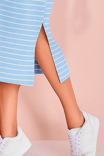 VESTIDO MIDI MANGA CURTA DECOTE QUADRADO MIRA VEST