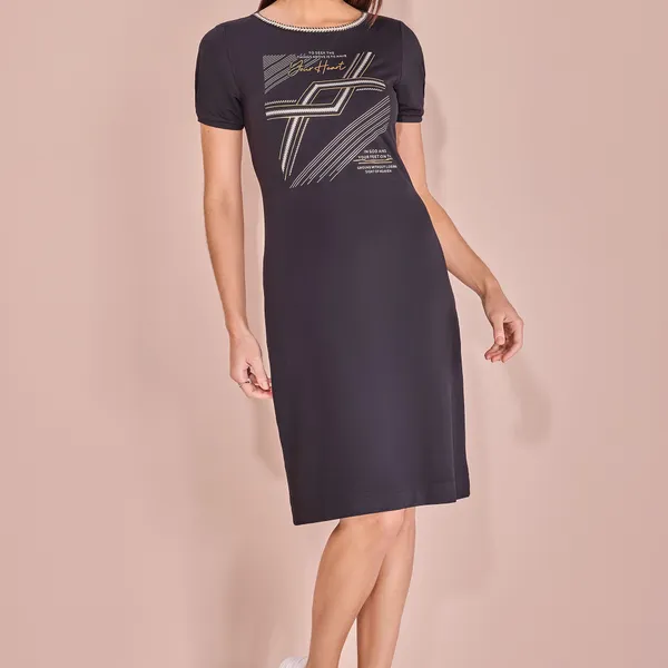 VESTIDO T-SHIRT MANGA CURTA MIRA VEST
