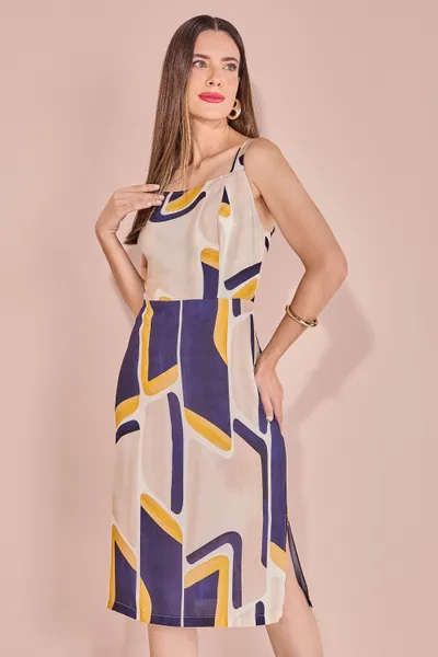 VESTIDO ALÇA DECOTE QUADRADO MIRA VEST VESTIDO ALÇA DECOTE QUADRADO MIRA VEST