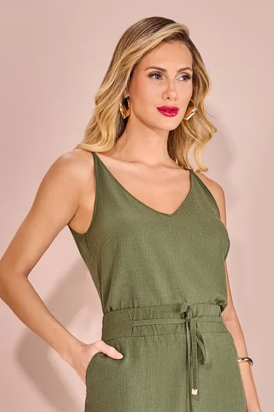 BLUSA ALÇA DECOTE V MIRA VEST