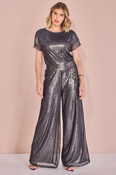 CALÇA PANTALONA COM ELÁSTICO MIRA VEST