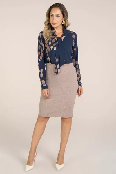 CAMISA GOLA COM FAIXA REMOVÍVEL MARINHO MIRA VEST