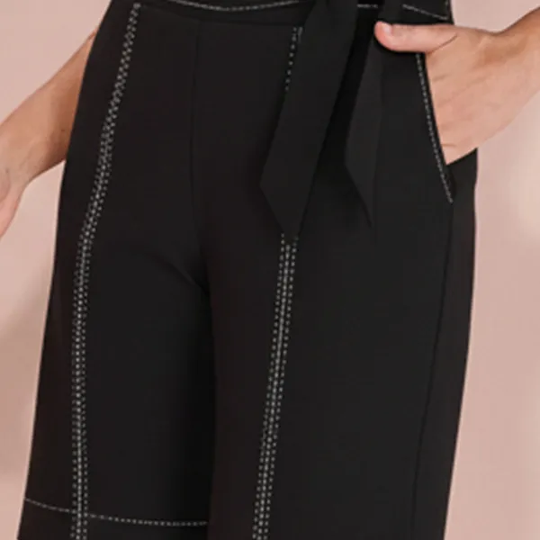 BERMUDA CINTO FIXO BOLSO FACA PRETO MIRA VEST