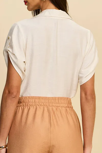 CAMISA VISCOSE DE LINHO NATURAL MIRA VEST