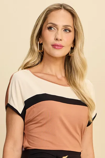 BLUSA EM VISCOLYCRA COM DECOTE CANOA MIRA VEST