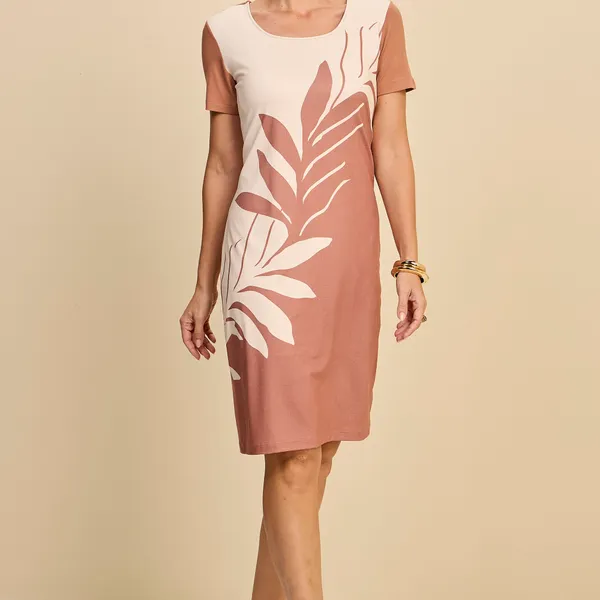 VESTIDO MALHA CREPONADA MOUSSE MIRA VEST