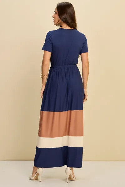 VESTIDO LONGUETE VISCOLYCRA MARINHO MIRA VEST VESTIDO LONGUETE VISCOLYCRA MARINHO MIRA VEST