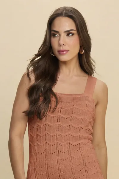 VESTIDO MIDI DE ALÇA EM TRICÔ MIRA VEST VESTIDO MIDI DE ALÇA EM TRICÔ MIRA VEST