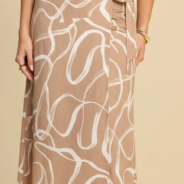 SAIA MIDI AMENDOA MIRA VEST