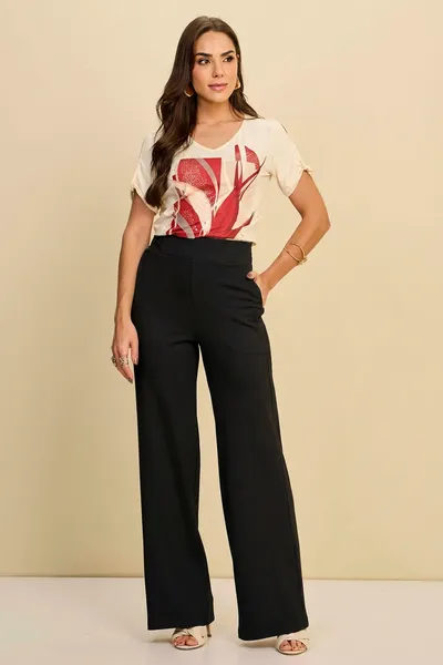 CALCA PANTALONA COM CAIMENTO FLUIDO MIRA VEST