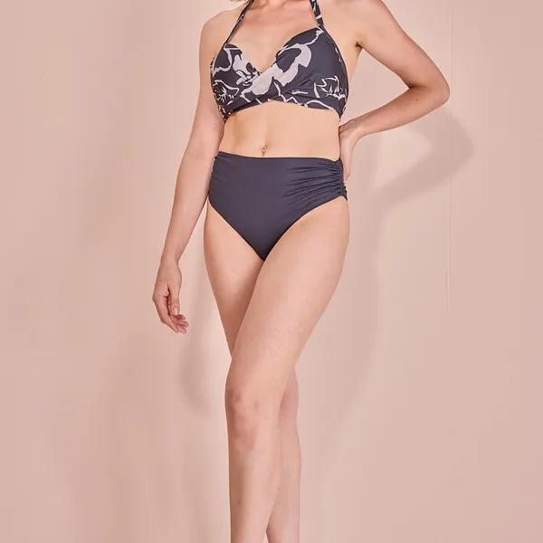 BIQUINI MODA PRAIA PRETO/BEGE MIRA VEST