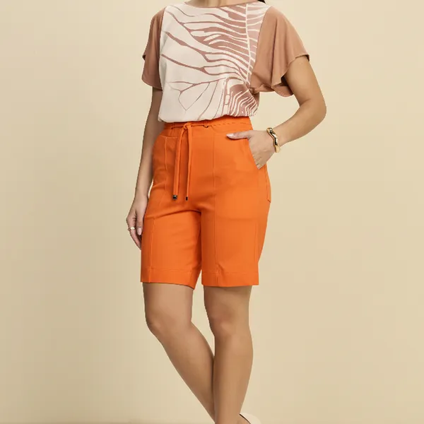 BERMUDA PONTO ROMA LARANJA MIRA VEST