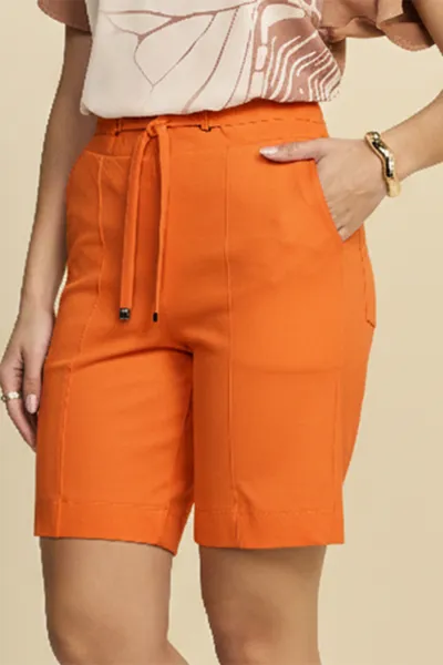 BERMUDA PONTO ROMA LARANJA MIRA VEST
