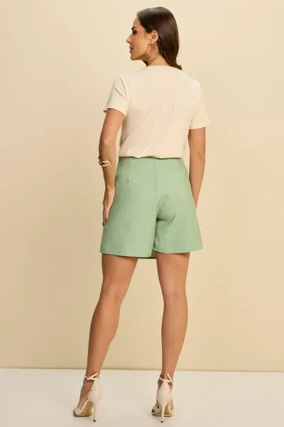 SHORTS SAIA ALFAIATARIA MENTA MIRA VEST