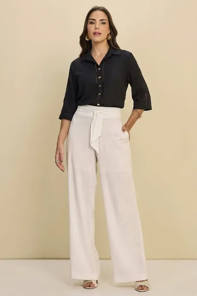 CAMISA MANGAS 3/4 PRETO MIRA VEST