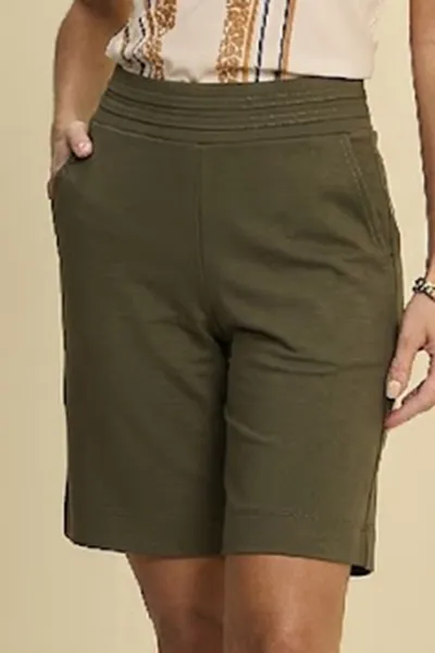 BERMUDA PONTO ROMA VERDE MILITAR MIRA VEST