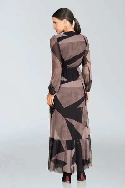 Vestido Tule Transpassado Mira Vest