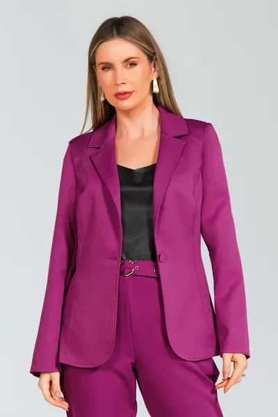 BLAZER ALFAIATARIA UVA MIRA VEST