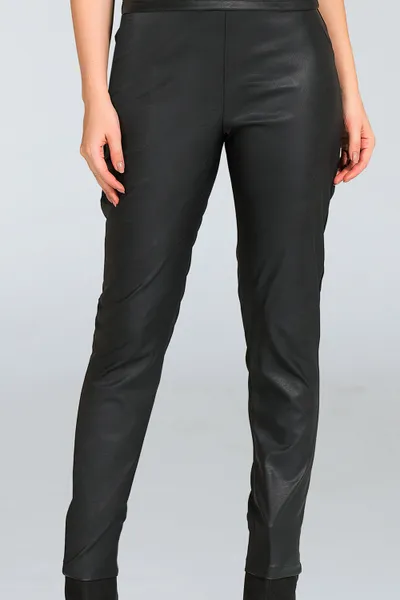Calça Montaria Couro Sintético Preto Mira Vest