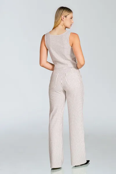 Calça Viscose Encorpada Preto Mira Vest