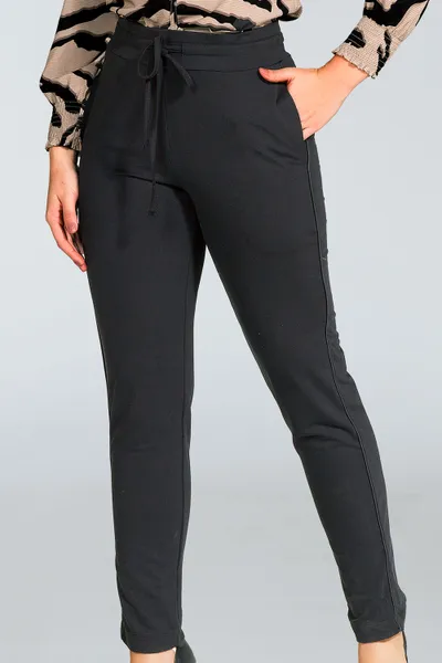 CALÇA SLIM MOLETINHO PRETO MIRA VEST