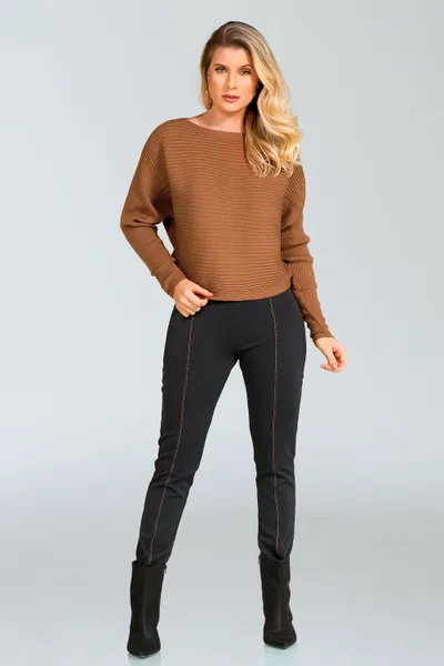 BLUSA TRICÔ CARAMELO MIRA VEST BLUSA TRICÔ CARAMELO MIRA VEST