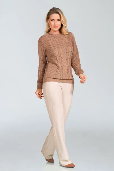 BLUSA TRICÔ DECOTE REDONDO MOUSSE MIRA VEST BLUSA TRICÔ DECOTE REDONDO MOUSSE MIRA VEST