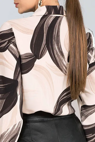 CAMISA CREPE FLUIDO MANTEIGA MIRA VEST