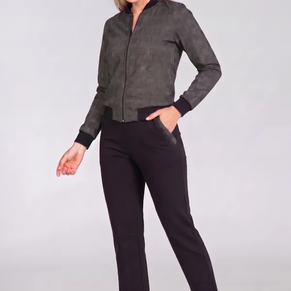 CONJUNTO JACQUARD CHUMBO/PRETO MIRA VEST