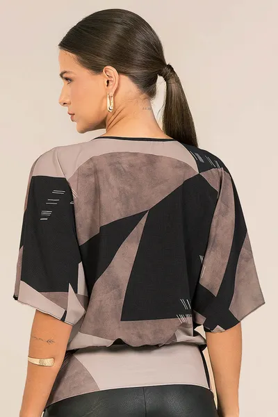 BLUSA PLANO FLUIDO CAMURÇA MIRA VEST