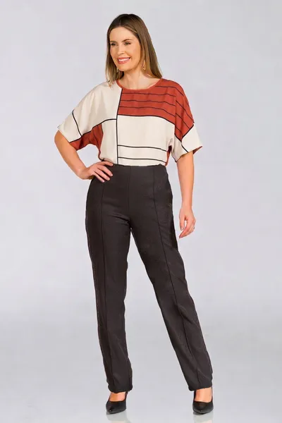 BLUSA PLANO FLUIDO AVELÃ MIRA VEST