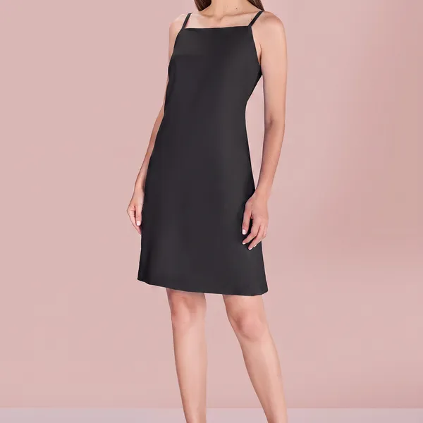 VESTIDO EM ALFAIATARIA CURTO RINA PRETO MIRA VEST