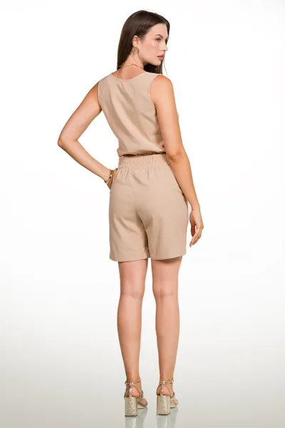 CONJUNTO ALFAIATARIA SLUB COM ELASTANO AREIA MIRA VEST CONJUNTO ALFAIATARIA SLUB COM ELASTANO AREIA MIRA VEST