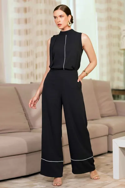 CONJUNTO PLANO FLUIDO PRETO MIRA VEST
