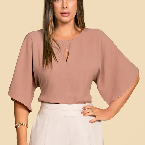 BLUSA CREPE MOUSSE MIRA VEST