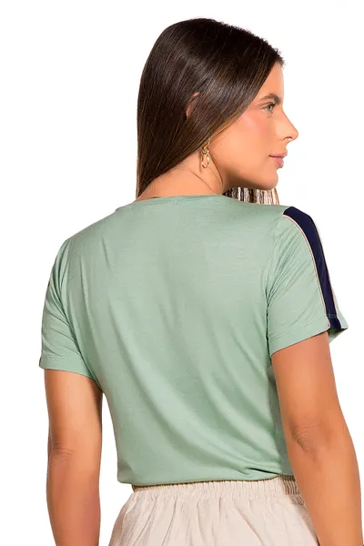 T-SHIRT VISCOLYCRA MENTA MIRA VEST