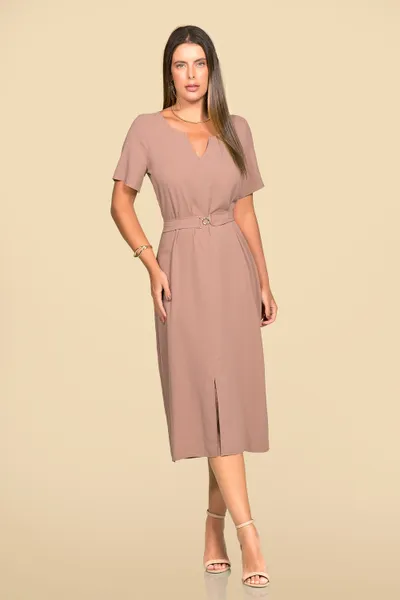 VESTIDO COM CINTO CHANEL MOUSSE MIRA VEST