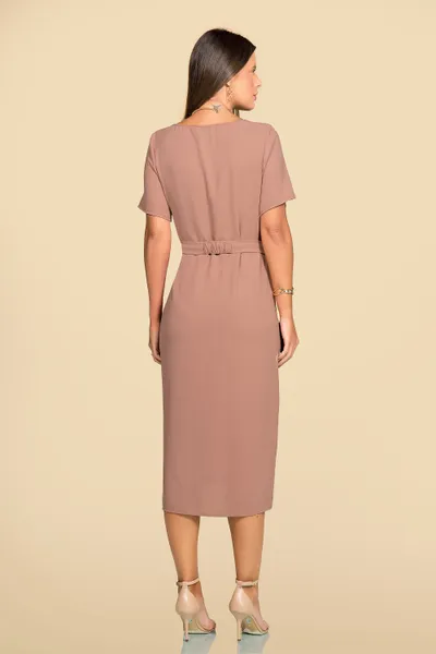 VESTIDO COM CINTO CHANEL MOUSSE MIRA VEST