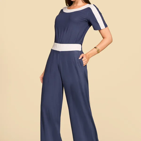 CONJUNTO VISCOLYCRA MARINHO MIRA VEST