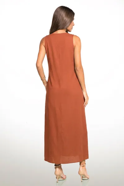 VESTIDO VISCOLINHO LONGUETE MOUSSE MIRA VEST