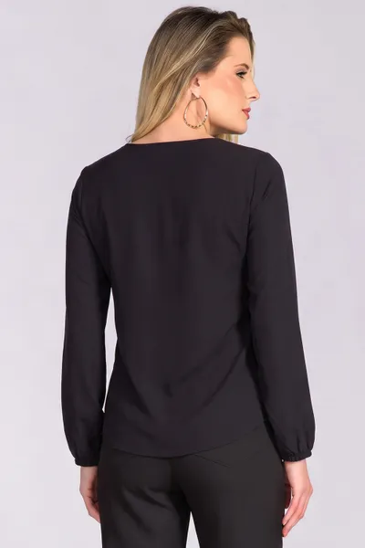 BLUSA MOSAICO PRETO