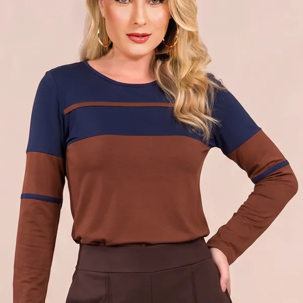 BLUSA VISCOLYCRA MARINHO MIRA VEST