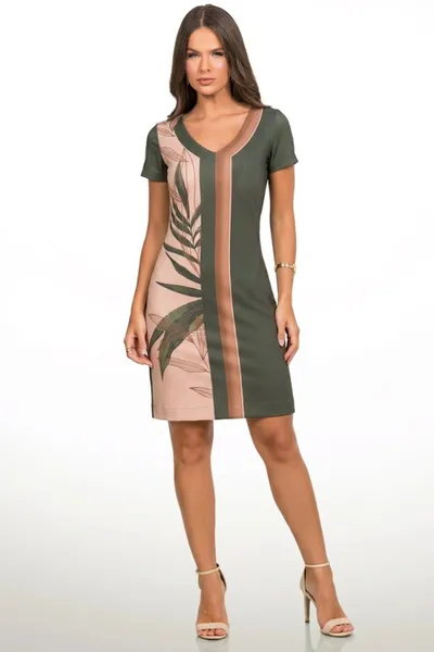 VESTIDO MALHA OLIVA MIRA VEST